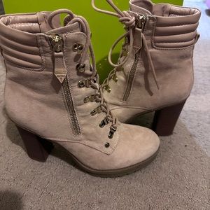 Guess pink boots